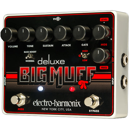 ElectroHarmonix DLXBIGMUFF Deluxe Big Muff Distortion Sustainer Effects Pedal