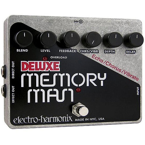 ElectroHarmonix DLXMEMORYMAN Deluxe Memory Man Delay Effects Pedal