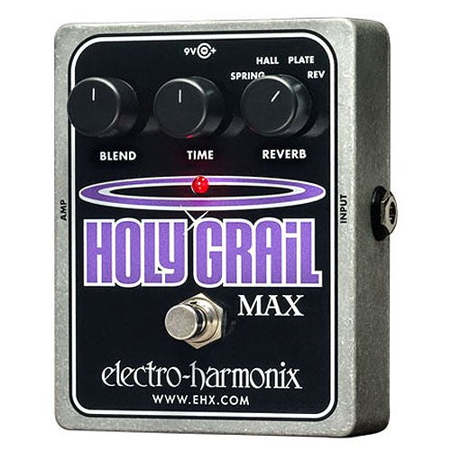ElectroHarmonix HOLYGRAILMAX Holy Grail Max Variable Reverb Effects Pedal