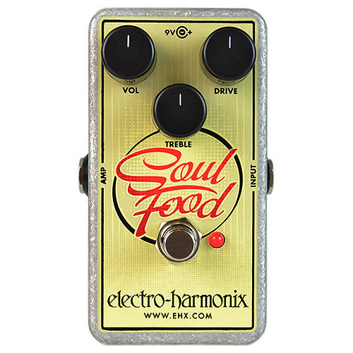 ElectroHarmonix SOULFOOD Soul Food Transparent Overdrive Effects Pedal