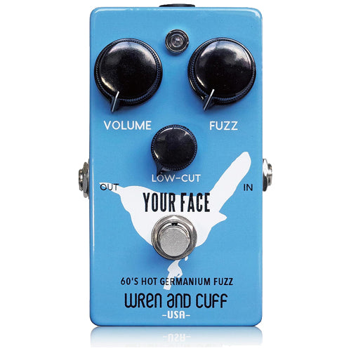 Wren and Cuff YOURFACE60S Hot Germanium Fuzz Effects Pedal
