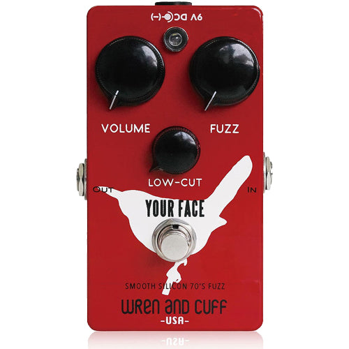 Wren and Cuff YOURFACE70S Smooth Silicon Fuzz Effects Pedal