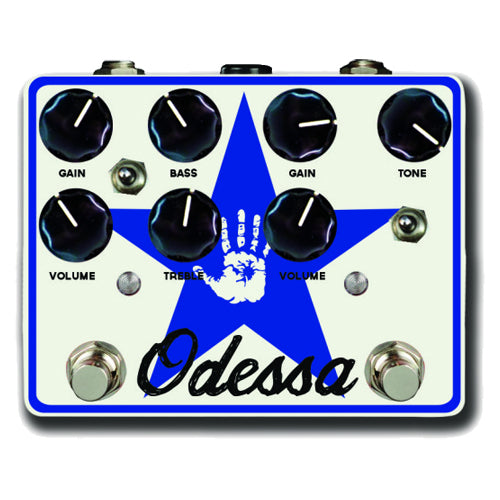 Mojo Hand ODESSA Dual Channel Overdrive - Rook/Magpie Effects Pedal
