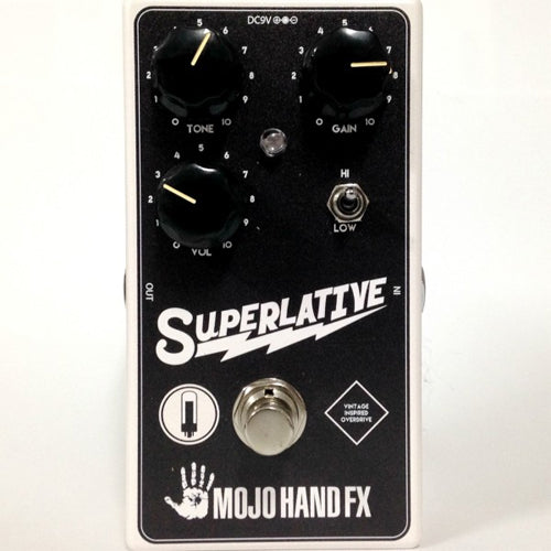 Mojo Hand SUPERLATIVE Small Vintage Amp Overdrive Effects Pedal