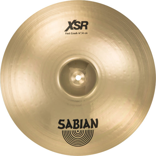 Sabian 16 Inch XSR Fast Crash Cymbal - XSR1607B