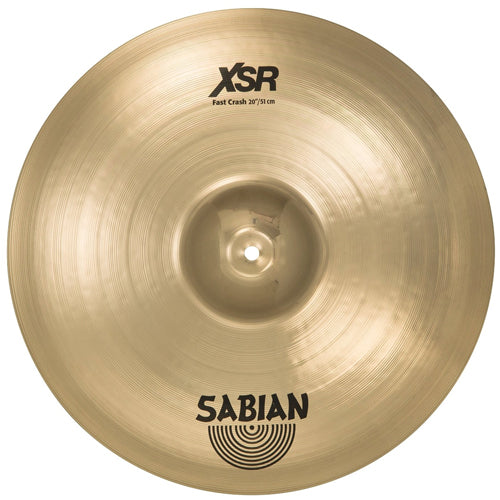 Sabian 20 Inch XSR Fast Crash Cymbal - XSR2007B