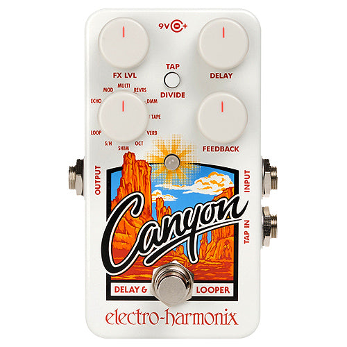 ElectroHarmonix CANYON Delay and Looper Effects Pedal