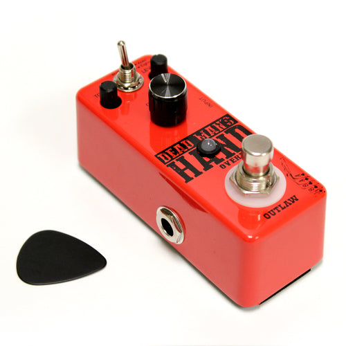 Outlaw Effects DEAD MANS HAND 2-Mode Overdrive Effects Pedal