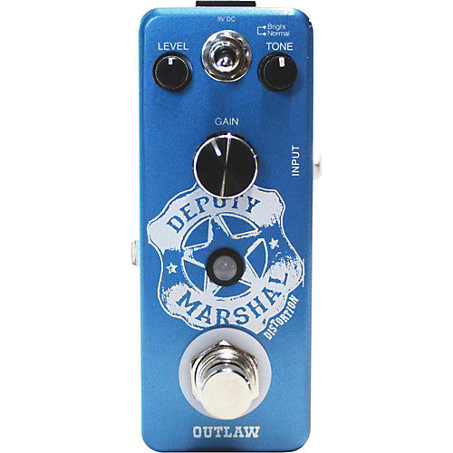 Outlaw Effects DEPUTY MARSHAL Plexi Distortion Effects Pedal