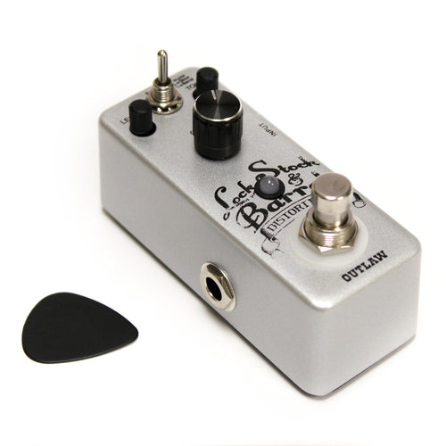 Outlaw Effects LOCK STOCK BARREL 3-Mode Distortion Effects Pedal