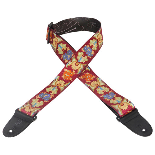 Levys 2" Polyester Guitar Strap with Printed Design - MP25