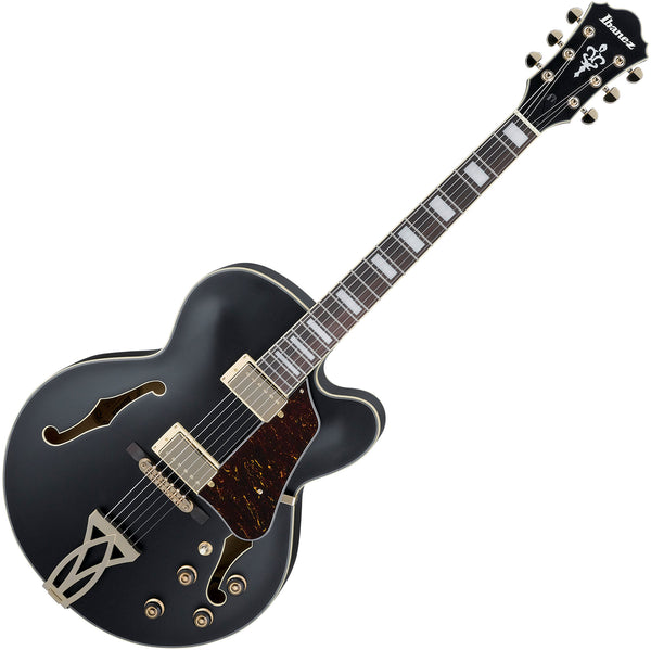 Ibanez AF Artcore Electric Guitar in Black Flat - AF75GBKF