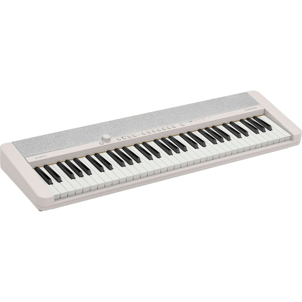 Casio 61-Key Portable Keyboard Touch Response in White - CTS1WE