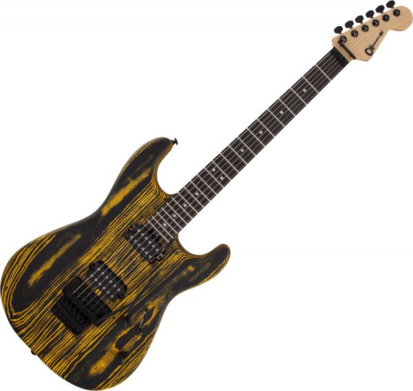 Charvel Pro-Mod San Dimas Style 1 Electric Guitar HH Floyd E Ash Ebony Fingerboard in Old Yella - 2975001500