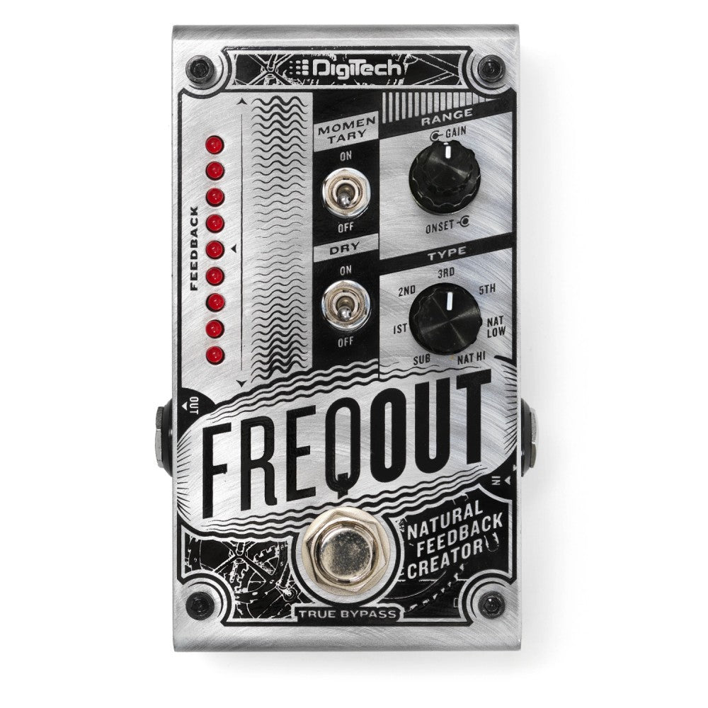 Digitech FREQOUT Natural Feedback Creator Effects Pedal
