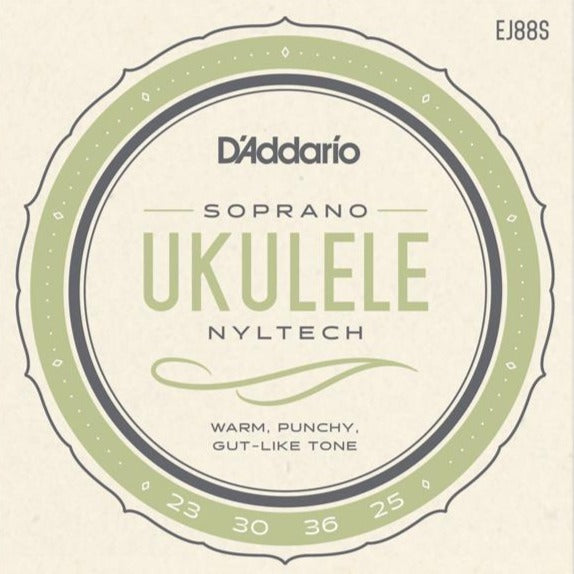 D'addario Nyltech Soprano Ukulele Strings - EJ88S