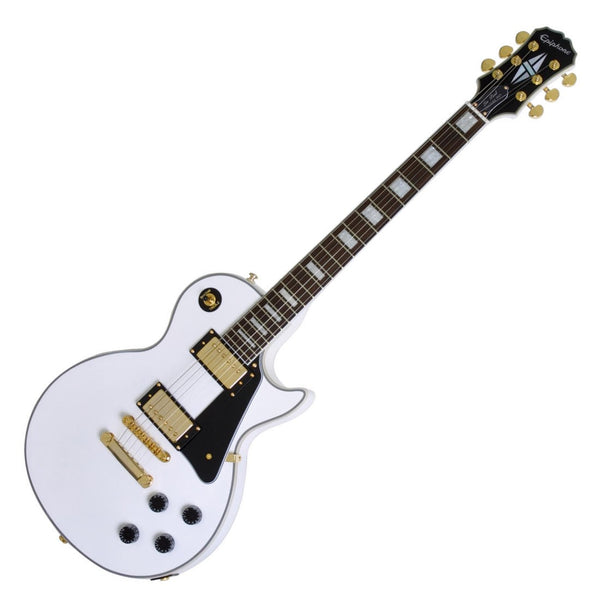 Epiphone Les Paul Custom Electric Guitar in Alpine White - EILCAWGH