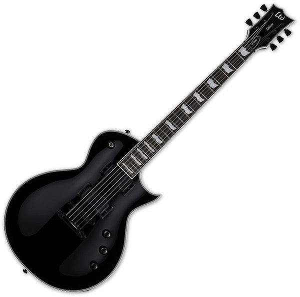 ESP LTD EC-1000 Electric Guitar w/Fishman Fluence Pickups in Black - LEC1000SBLKF