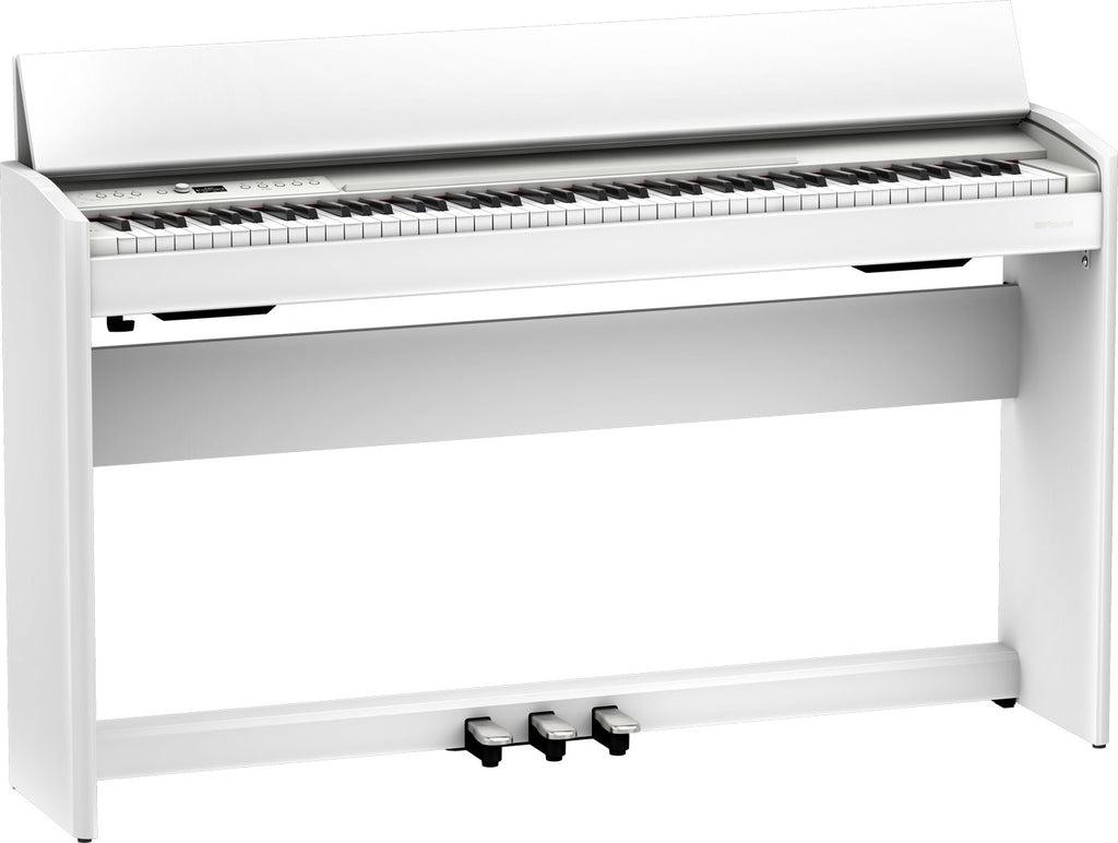 Roland Digital Piano Clean White w/bench - F701WH