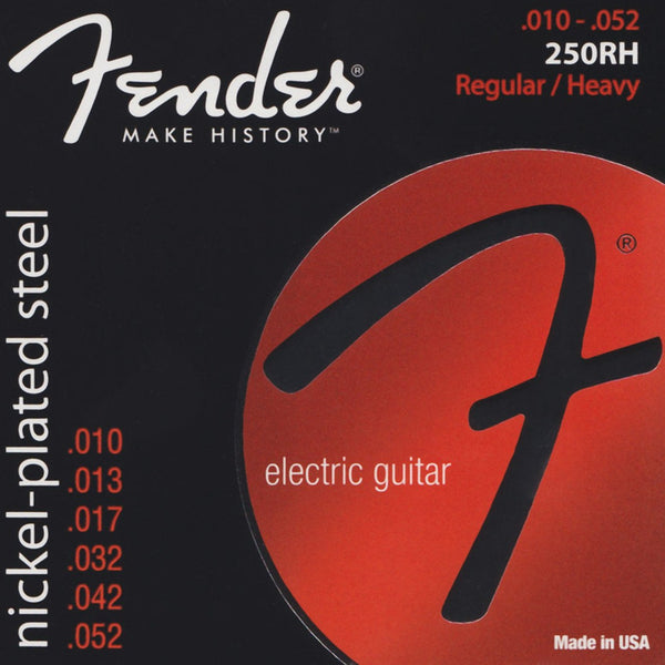 Fender 250RH Nickel Plated Steel Electric Strings 10-52 - 0730250407