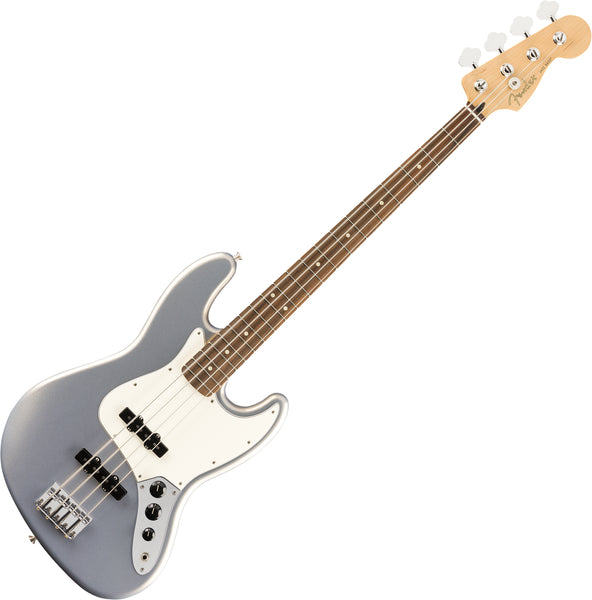 Fender Player Jazz Electric Bass in Silver - 0149903581