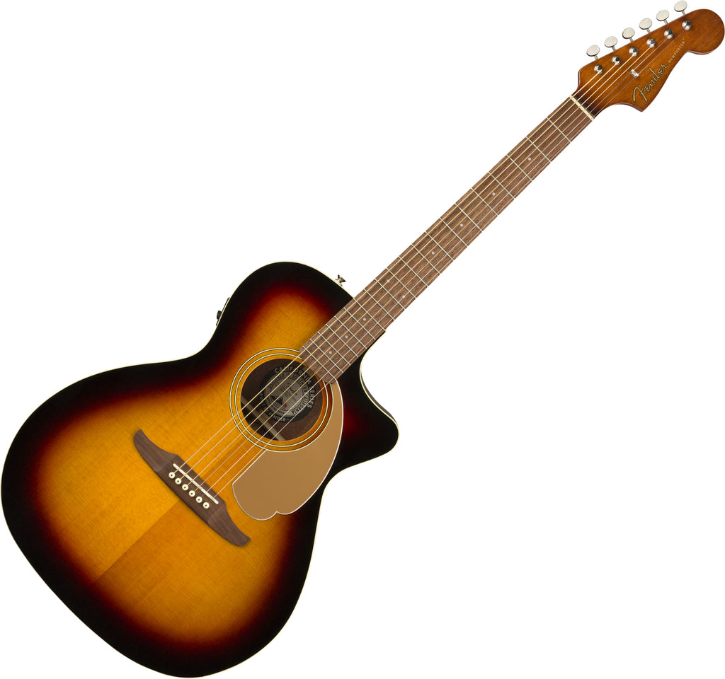 Fender Newporter Player Cutaway Acoustic Electric in Sunburst - 0970743003