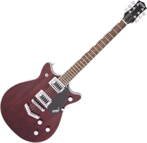 Gretsch G5222 Electromatic Double Jet BT Electric Guitar V-Stoptail in Walnut Stain - 2509310517