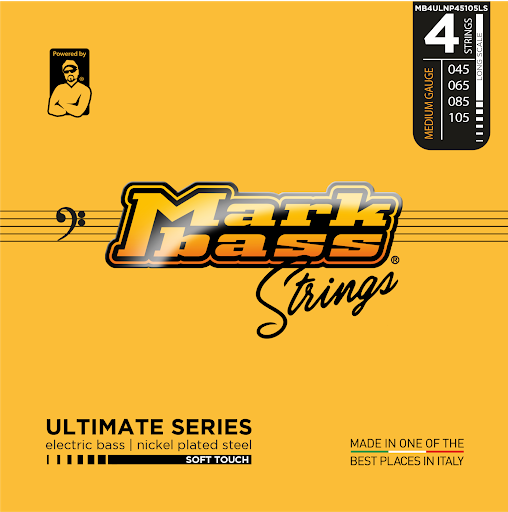 MarkBass Ultimate Series Nicklel Plated 45-105 Soft Touch Bass Strings - MB4ULNP45105LS