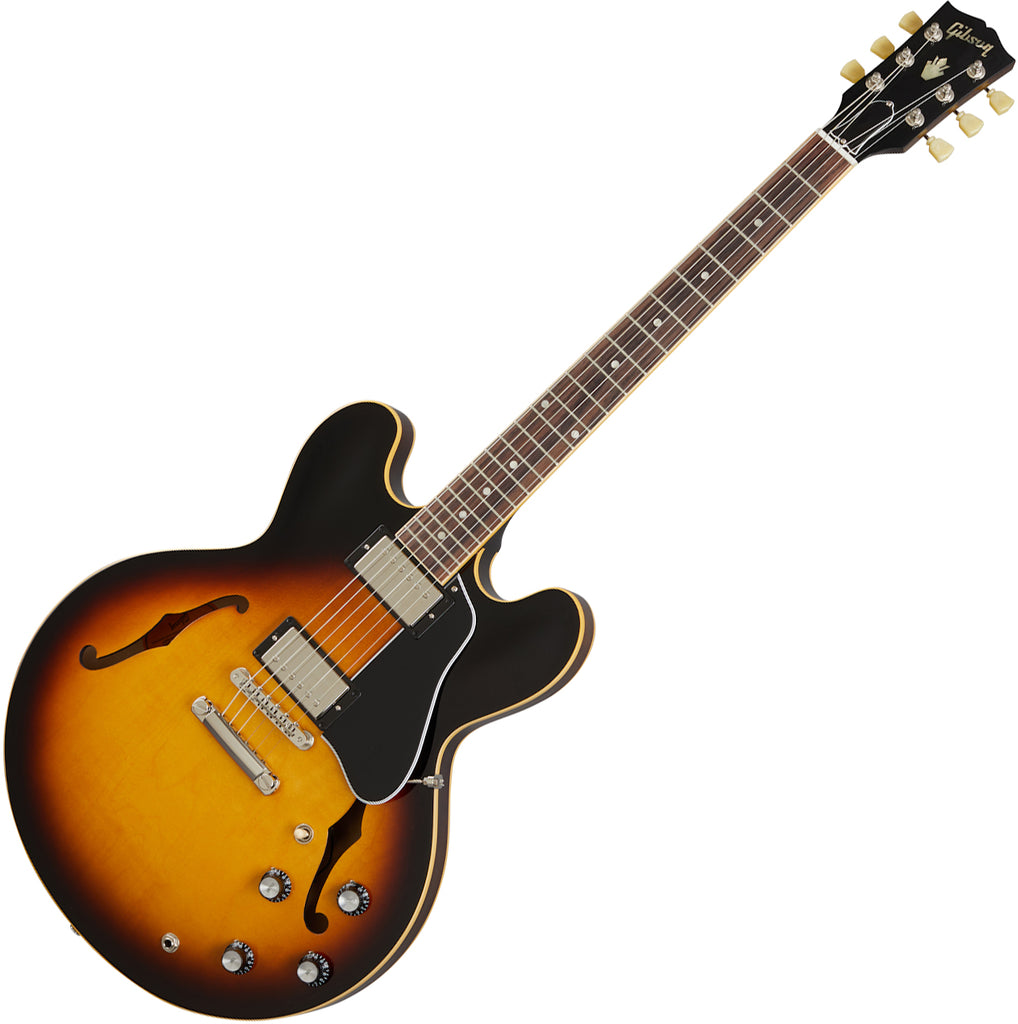 Gibson ES-335 Hollow Body Electric Guitar w/Case in Vintage Burst