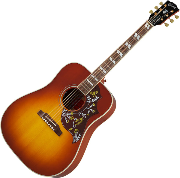 Gibson Hummingbird Original Acoustic Electric in Heritage Cherry Sunburst w/Case - ACOHBHCGH