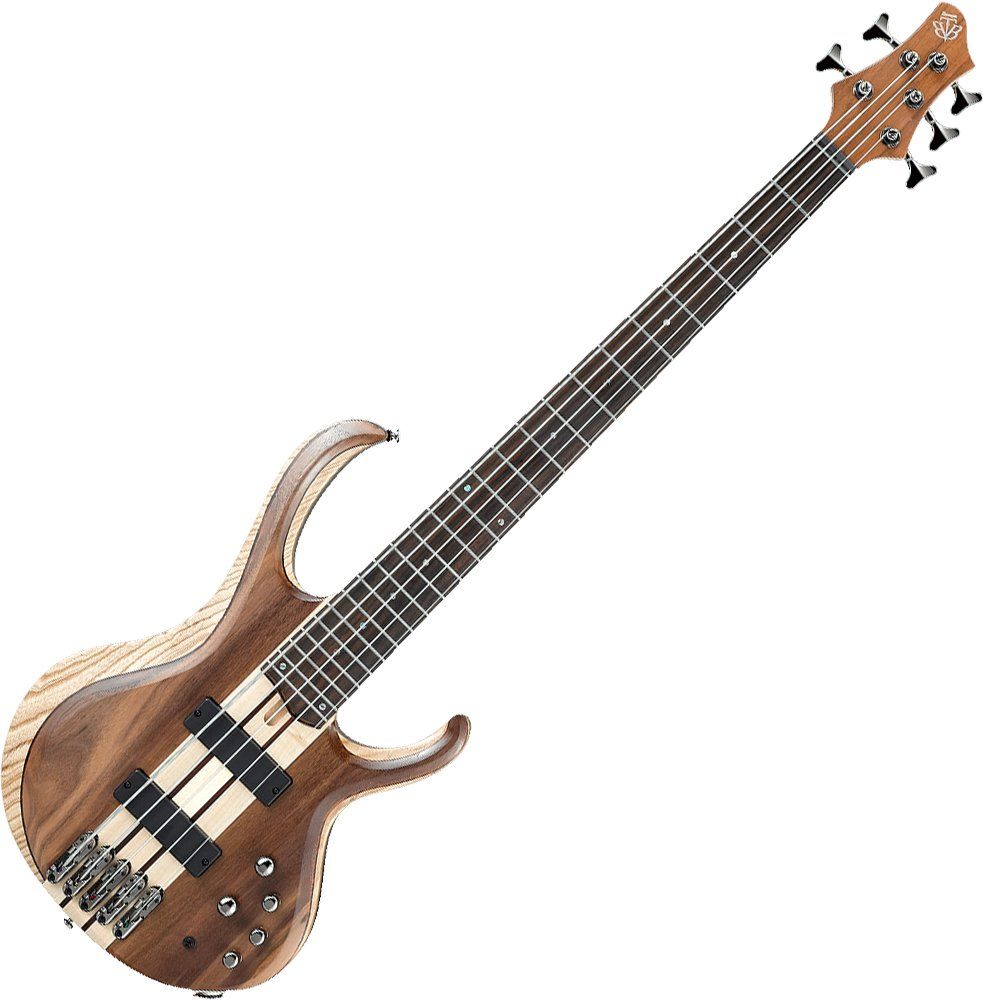 Ibanez BTB Standard 5 String Electric Bass in Natural Low Gloss - BTB745NTL