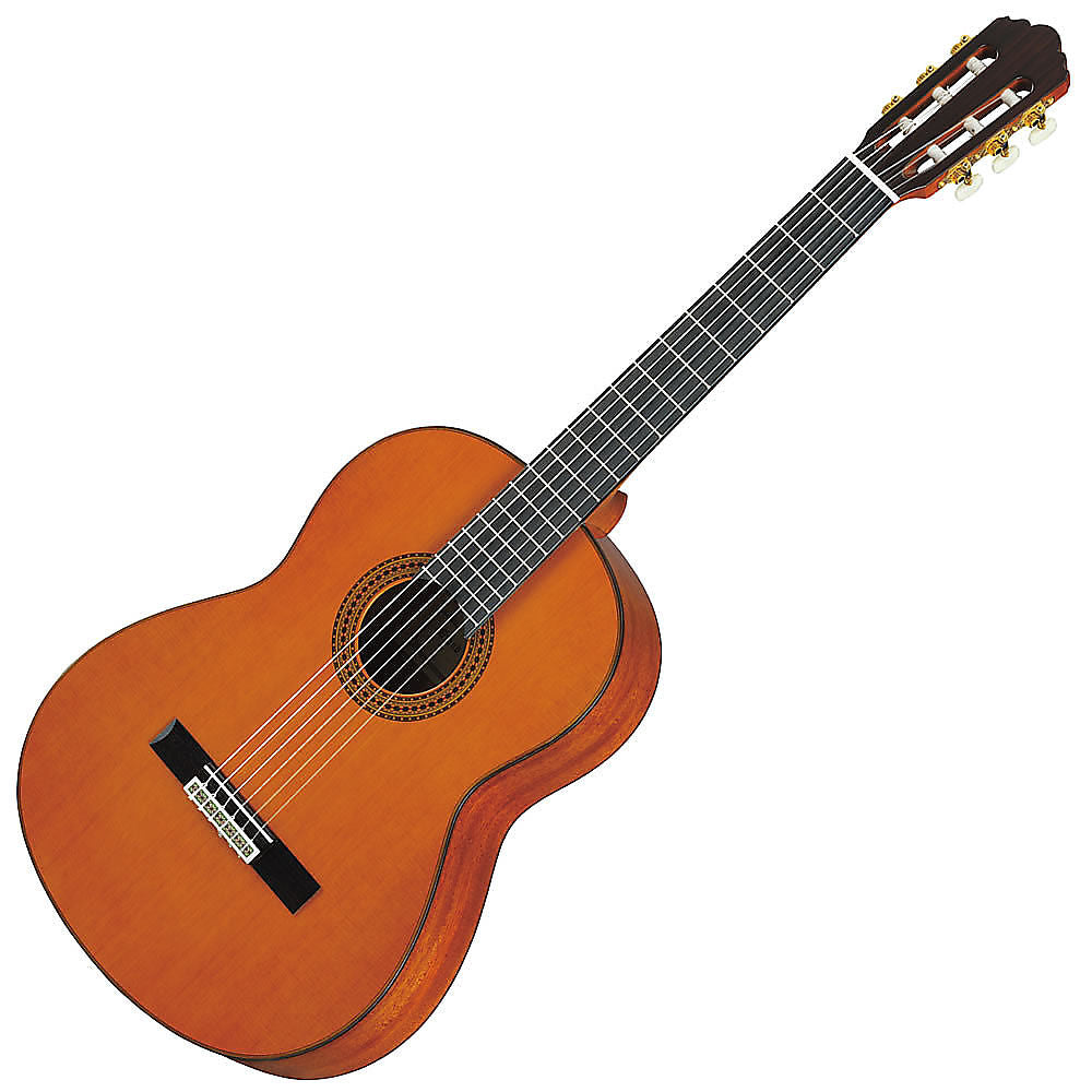 Yamaha Nylon String Classical Guitar Solid American Cedar Top Mahogany w/Case - GC12C