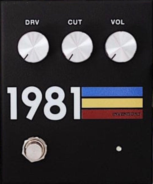 1981 Inventions Distortion Fuzz Effects Pedal - 1981DRV