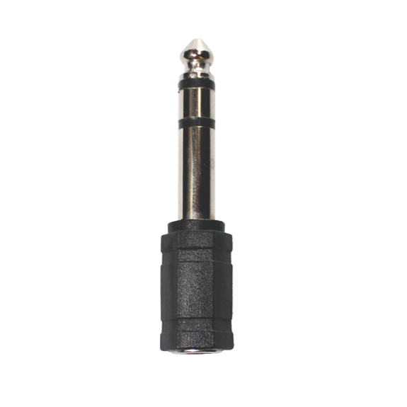Apex AA49 1/8" TRS Female 1/4" TRS Male Adapter