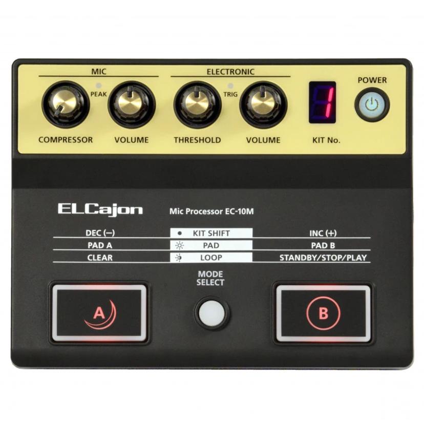 Roland EC10M El Cajon Microphone Processor Multi Effects Pedal