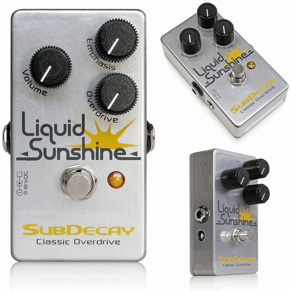 Subdecay LIQUIDSUNSHINE3 Liquid Sunshine MKIII Class A Overdrive Effects Pedal