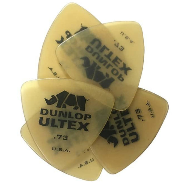 Dunlop Ultex Picks Triangle 6 Piece .73 Player's Pack - 426P73