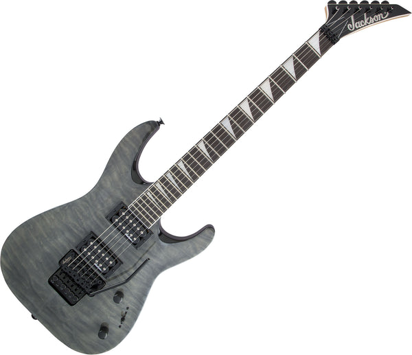 Jackson JS32Q DKA Dinky Arch Top Electric Guitar in Transparent Black - 2910238585