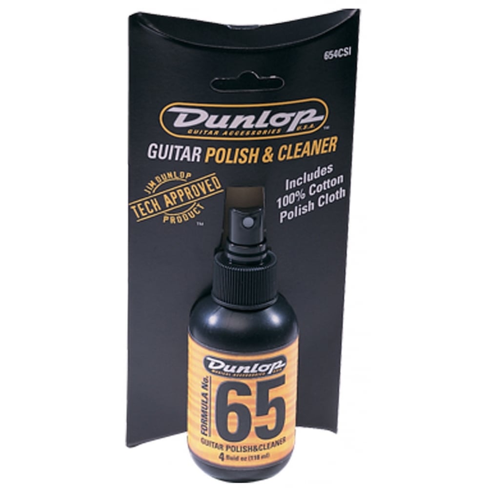 Dunlop JD654C Dunlop JD654C Formula 65 Guitar Polish and Cloth
