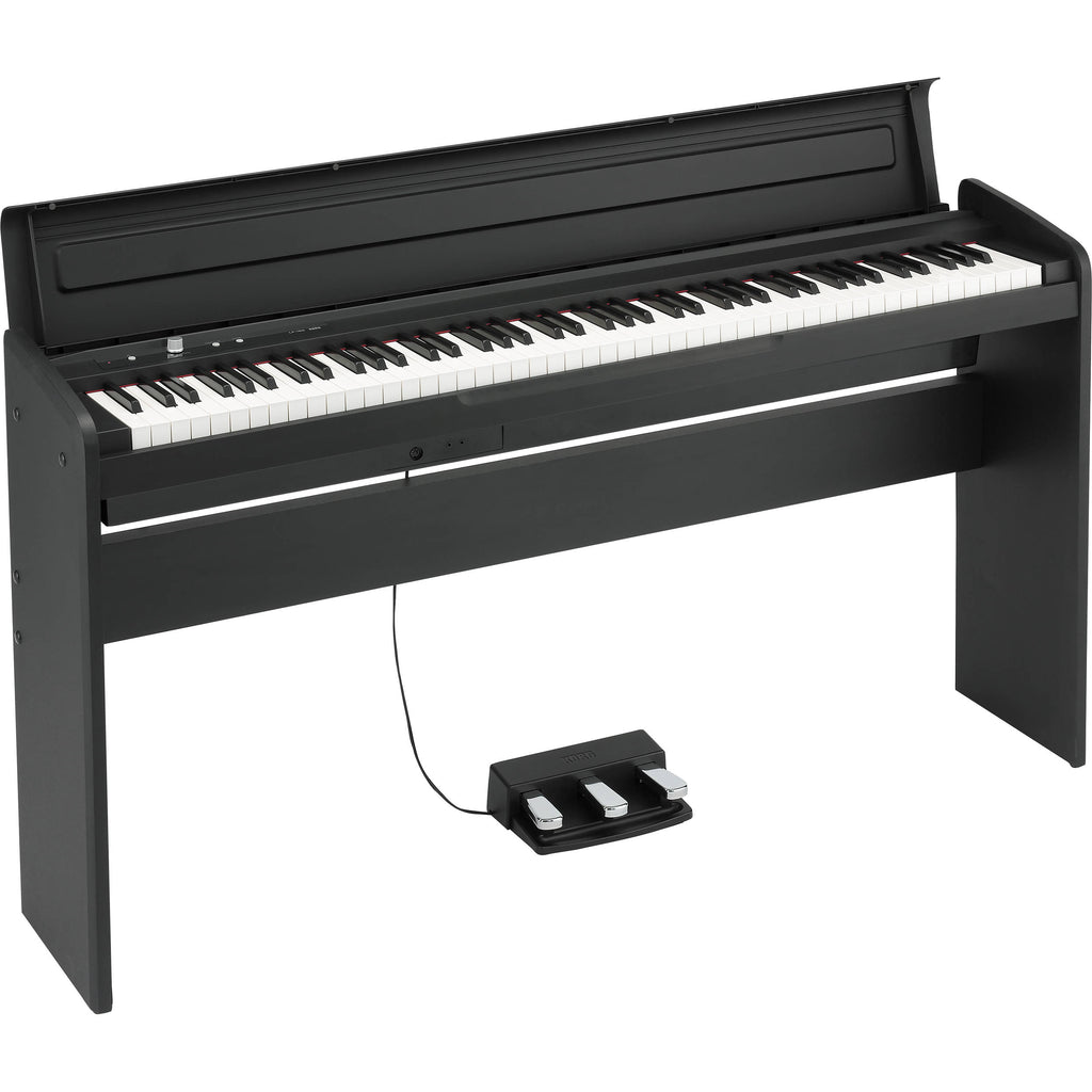 KORG 88 Key Digital Piano in Black - LP180BK | BENCH EXTRA