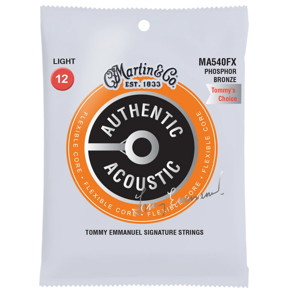 Martin Tommy Emmanuel's Choice Flexible Core Acoustic Strings 012-054 - MA540FX