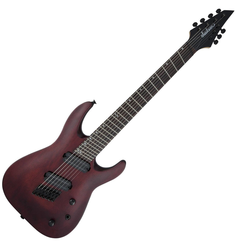 Jackson X Series 7 String Dinky DKAF7 Multi Scale Electric Guitar Arch Top in Stained Mahogany - 2911637557