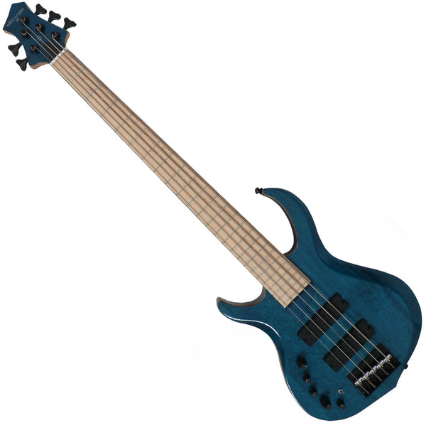 Sire Left Hand 5 String Electric Bass in Transparent Blue - M25LH2TBL