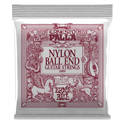 Ernie Ball Ernesto Palla Black & Gold Ball Nylon Classical Strings 3 Pack - 3409EB