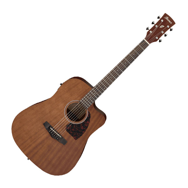 Ibanez Performance Dreadnought Cutaway Acoustic Electric in Open Pore Natural - PF12MHCEOPN