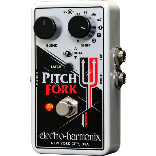 ElectroHarmonix PITCHFORK Polyphonic Pitch Shifter Effects Pedal