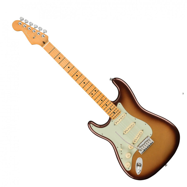 Fender Ultra Stratocaster Electric Guitar Left Hand Maple in Mocha Burst w/Case - 0118132732