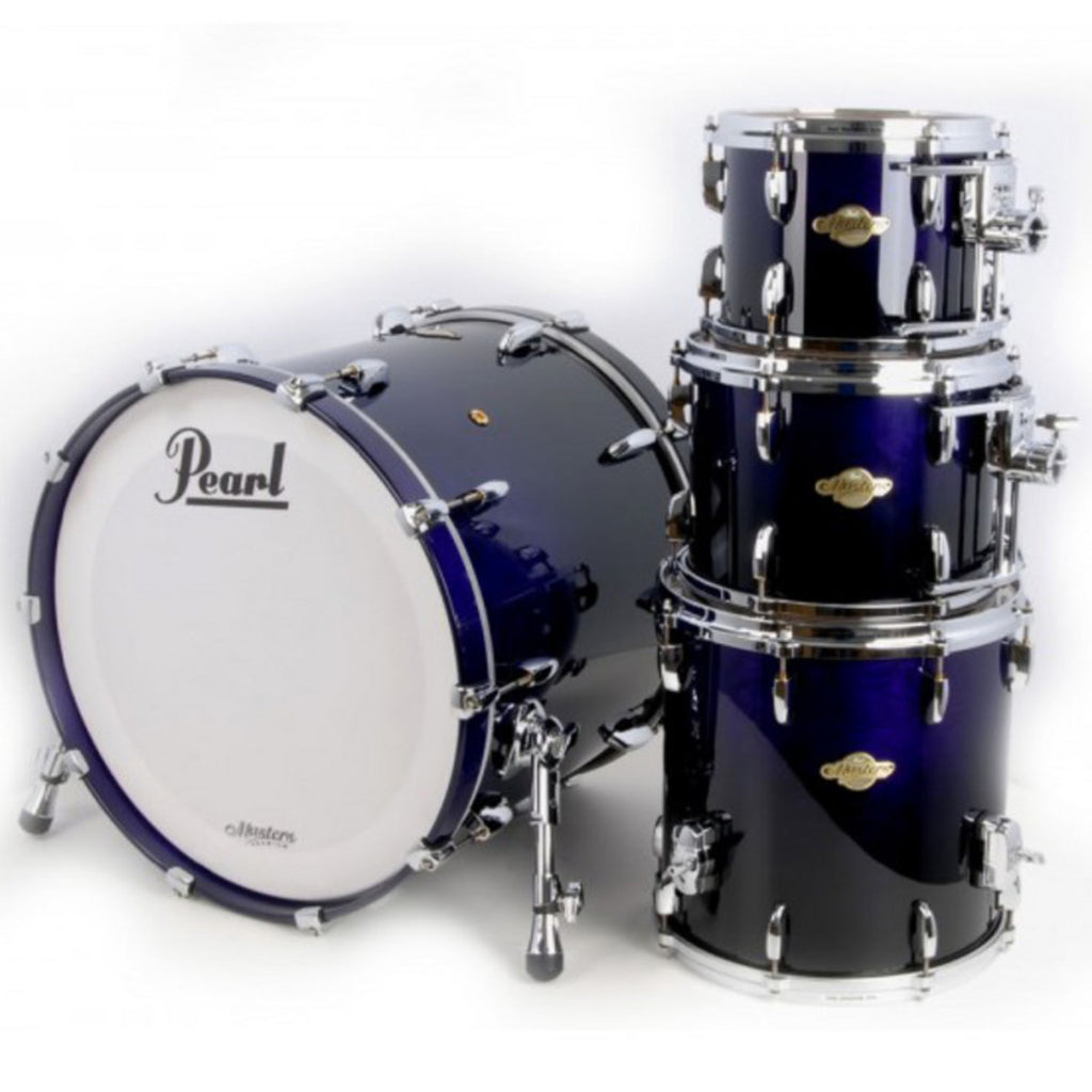 Pearl Reference Shell Pack Midnight Fade 10", 12", 16", 22" w/Chrome HW - RF924XSPC154
