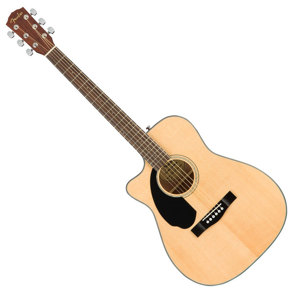 Fender CC-60SCE Concert Left Hand Spruce Top Acoustic Electric in Natural - 0970158021