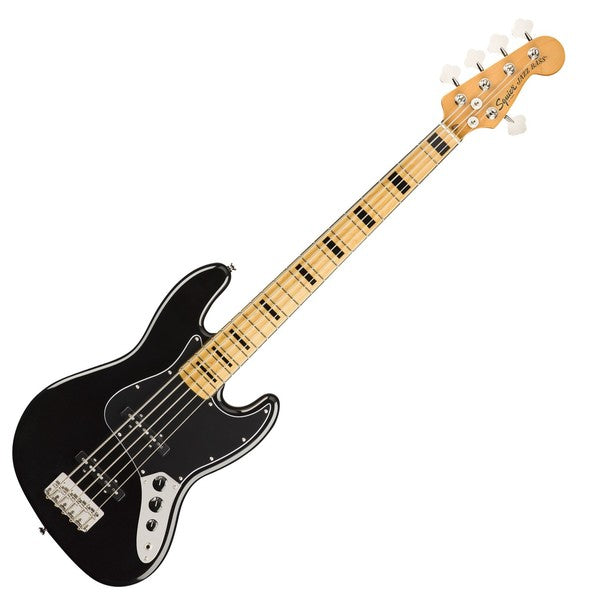 Squier Classic Vibe '70s Jazz Electric Bass Maple in Black - 0374540506
